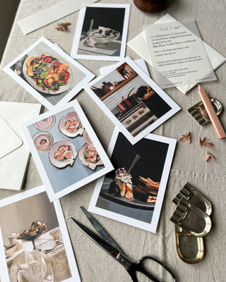 'Big Heart Little Stove' inspired notecards - 'meals & memories'