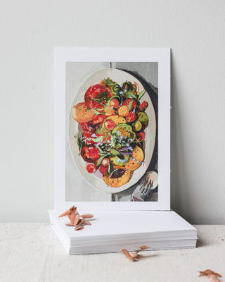 'Big Heart Little Stove' inspired notecards - 'meals & memories'
