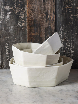 Handmade Formation Bowl in 'Frost White'