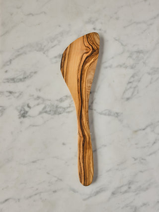 Olive Wood Curved Spatula