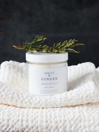 Spruce and Ginger Warming Bath Soak