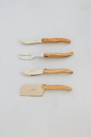 Olive Wood Cheese & Charcuterie Utensils