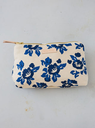 The Rose Clutch in Royal Blue