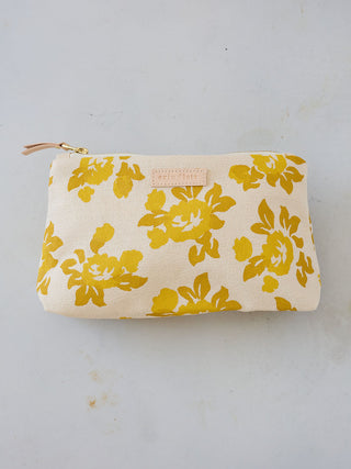 The Rose Clutch in Golden Yellow