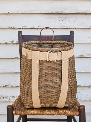 Handmade Backpack Basket