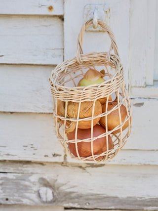 Handmade Garlic & Onion Basket