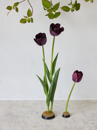 Japanese Metal Flower frog