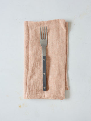 Vintage French Bistro Flatware in Charcoal