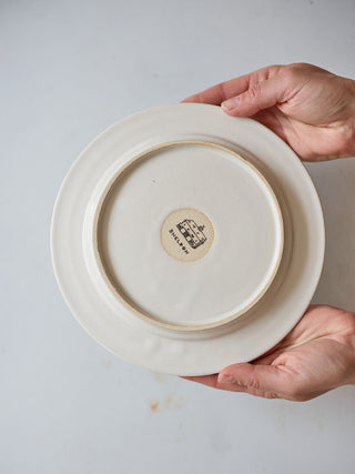 Farmhouse Dinnerware Plates - in Classic White