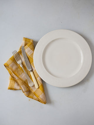 Farmhouse Dinnerware Plates - in Classic White