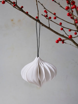 Folded 'Onion' Ornament - in 3 colors