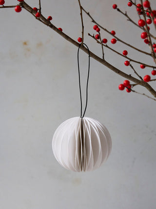 Folded 'Scoop' Ornament - in 3 colors