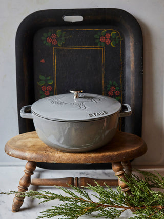 Our Favorite Dutch Oven - with rooster lid