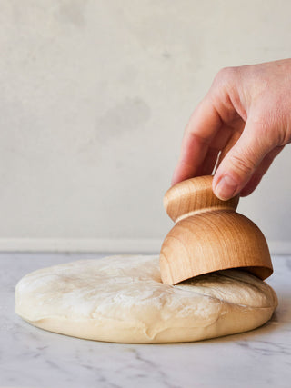 Wooden Biscuit Cutter
