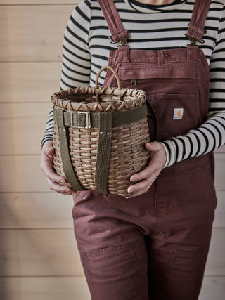 Handmade Backpack Basket
