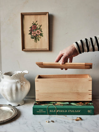 Handmade Stacking Jewelry Box - in 2 colors