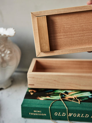 Handmade Stacking Jewelry Box - in 2 colors