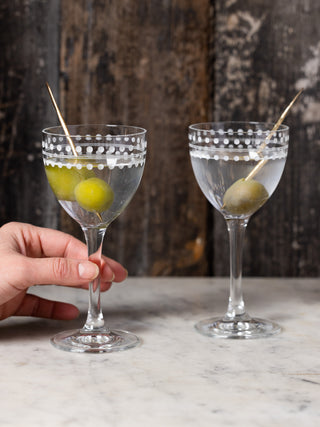 Cocktail Glasses, Set of 2