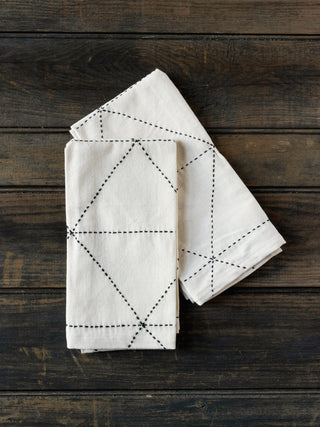 Graph Napkin Set of 2