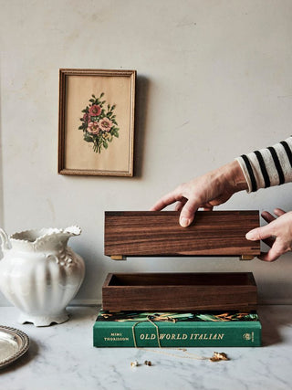 Handmade Stacking Jewelry Box - in 2 colors