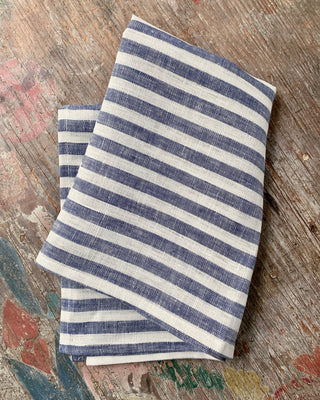 Striped Linen Kitchen Towel - in 2 colors