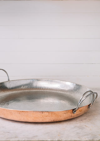 Copper Paella Pan - in 3 sizes