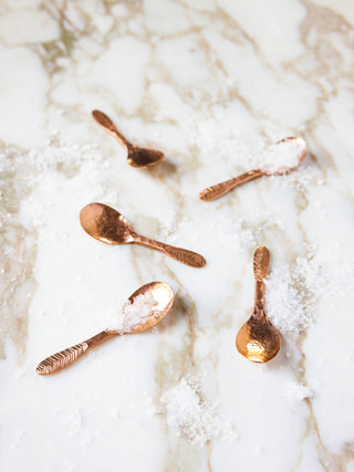 Handmade Copper Salt Spoon