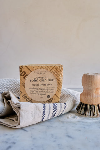 Maine White Pine Natural Dish Soap Bar