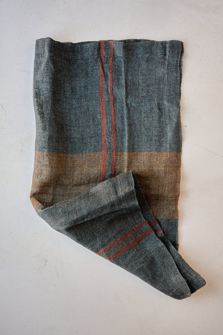 Belgian Linen Napkin in Slate Blue
