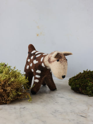 Hand Felted Small Deer