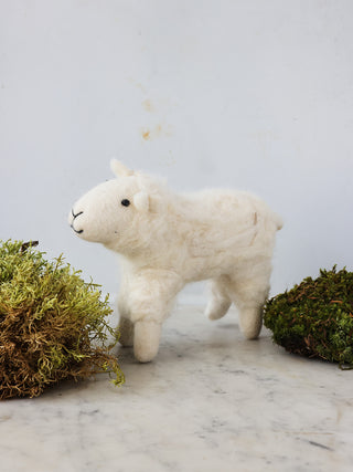 Hand Felted Wool Sheep - in 2 options