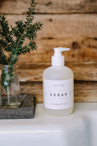 'Winter Cedar' hand soap