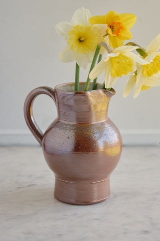 Vintage French Stoneware Water Jug