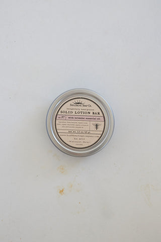 Organic Beeswax Lotion Bar - in 2 scents