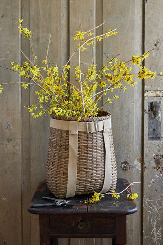 Handmade Backpack Basket