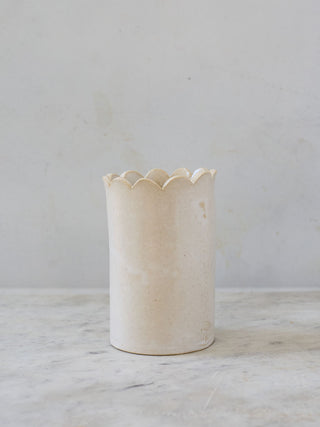 Scallop Vase in 2 sizes