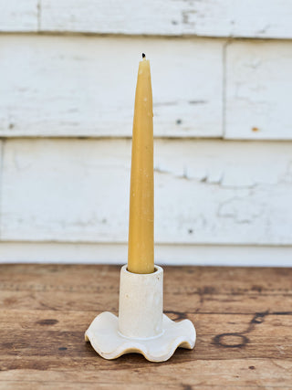 Ruffled Candle Holder