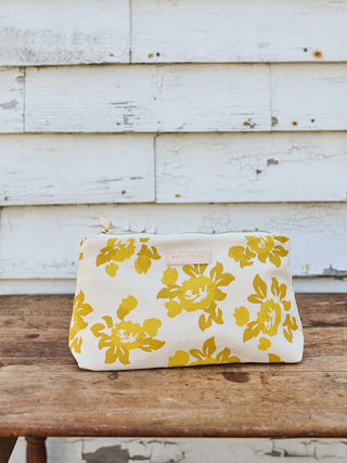 The Rose Clutch in Golden Yellow