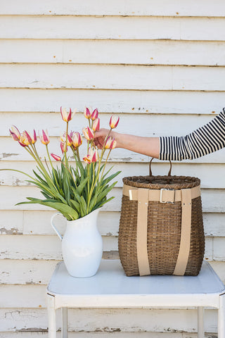 Handmade Backpack Basket