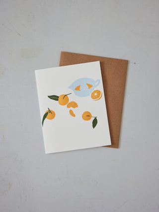 'Fresh Squeezed' - letterpress card