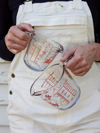 Classic Glass Measuring Cups - in 3 sizes