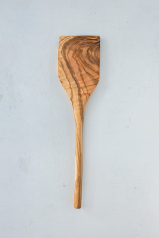 Olive Wood Modern Spatula - in 2 options