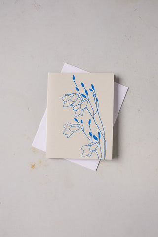 'Bluebells' - Silkscreen Card