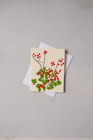 'Winterberries' - Silkscreen Card
