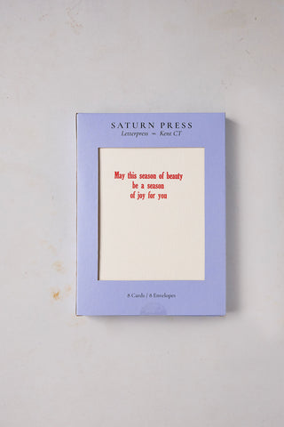 Blue Jays - Letterpress Card Box of 8