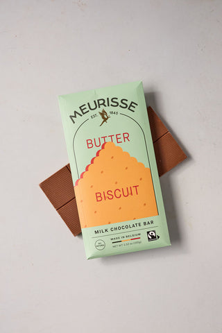Belgian Butter Biscuit Milk Chocolate Bar