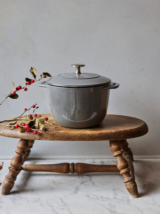 Cast Iron French Cocotte - in 2 colors