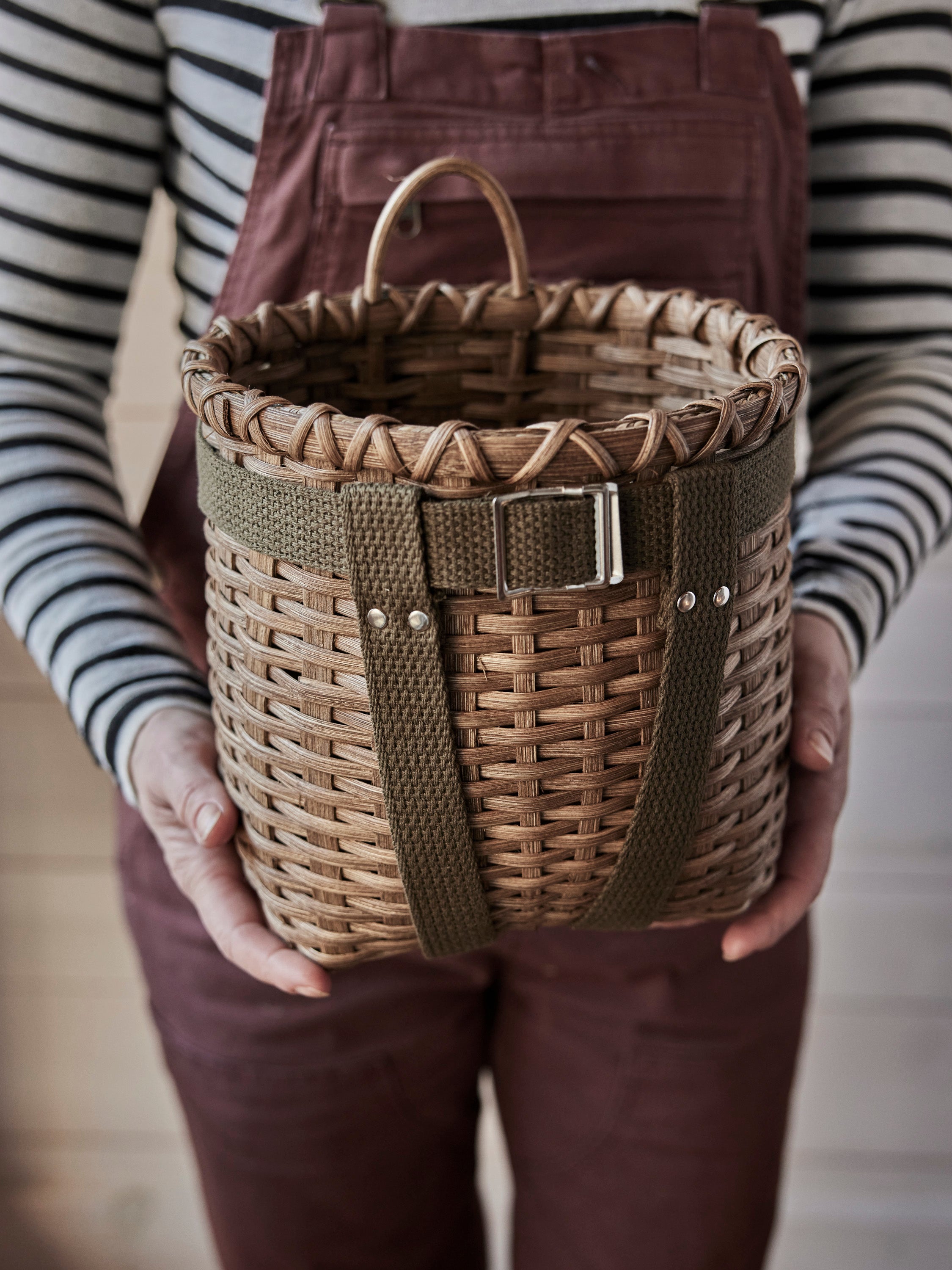 Handmade Backpack Basket