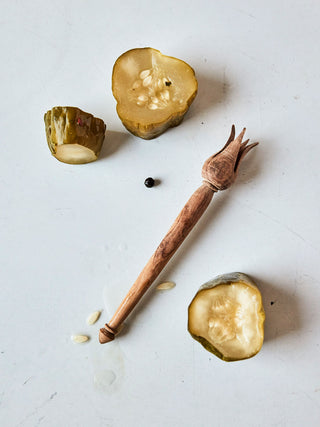 Olive Wood Pickle Pick