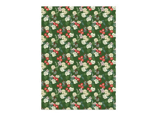 'Festive Blooms' Holiday Wrapping Paper